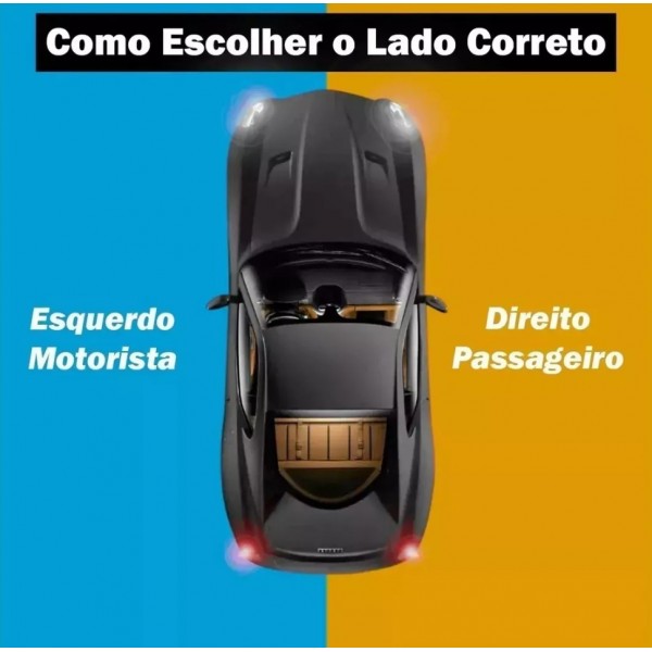 Farol 1 De Milha Drl Da Volvo V40 Lado Direito 2015 A 2019