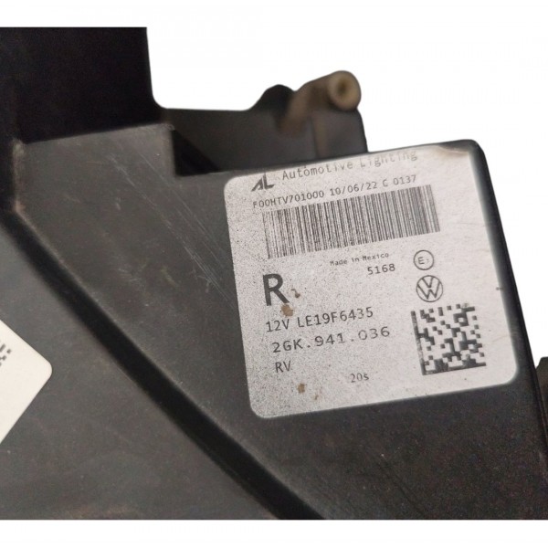 Farol Volkswagen Taos Dianteiro Esquerdo 2021-2025 Esquerdo/motorista