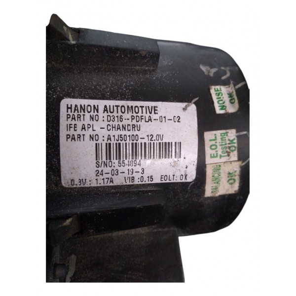 Ventilador Ar Condicionado Renault Kwid 2020