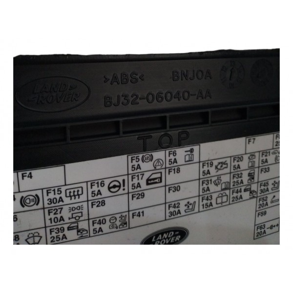 Tampa Caixa Fusível Land Rover Evoque 2013 2017