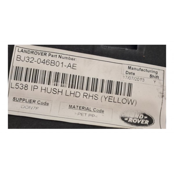 Acabamento Forro Dianteiro Direito Evoque 2.0 2012-2016