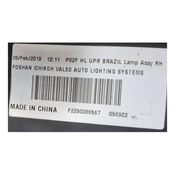 Farol Direito Nissan Kicks Led Xenon 2017 A 2020