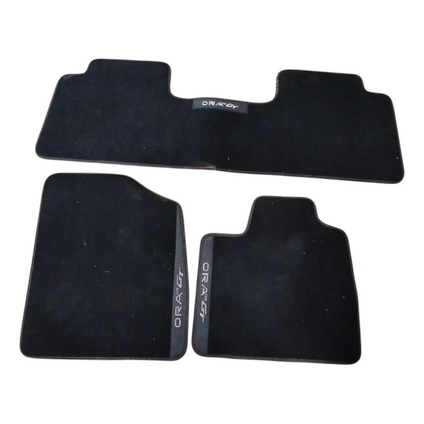 Kit 3 Tapetes Internos Gwm Ora 03 2024 2025 Original