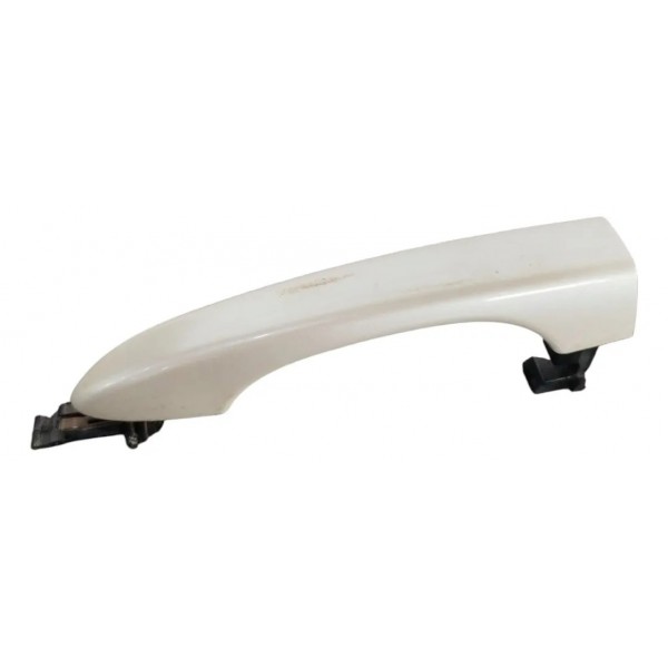 Maçaneta Externa Traseira Esquerda Jeep Compass 2016 2024 Branco Traseira