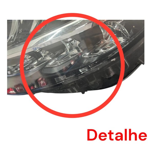 Farol Da Mercedes Classe C C180 C200 C300 Le 2019 A 2022