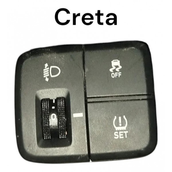 Comando Botão Farol Original Creta 2023 2024