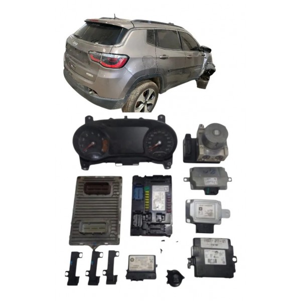 Kit Code Módulo Chave Jeep Compass 2.0 Flex 2016 A 2022