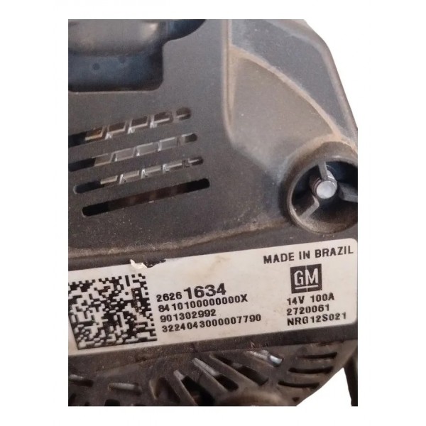 Alternador Gm Chevrolet Onix Plus Tracker 1.0 2020 2024