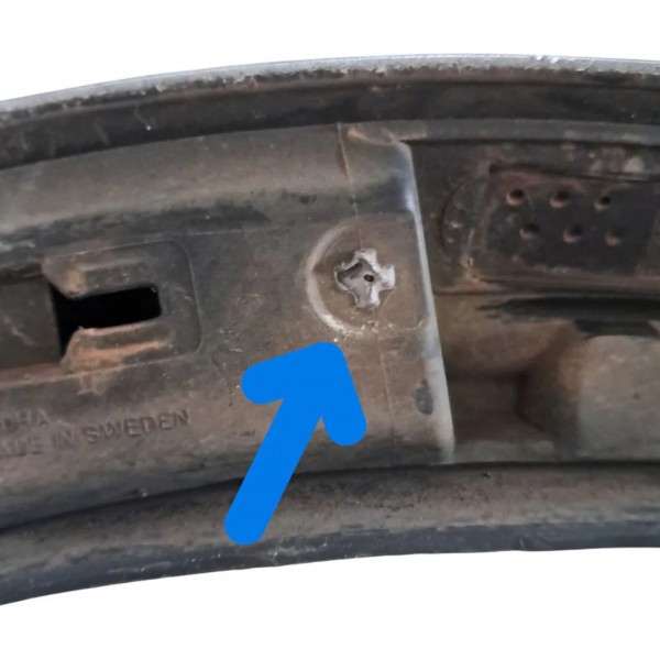 Alargador Paralama Traseiro Esquerdo Volvo Xc90 2015-16