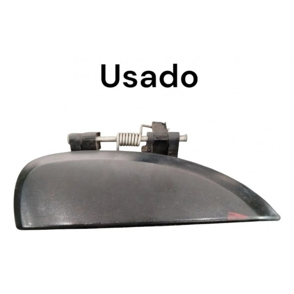 Maçaneta Externa Traseira Direita Renault Kwid 2017 2023 Preto Traseira
