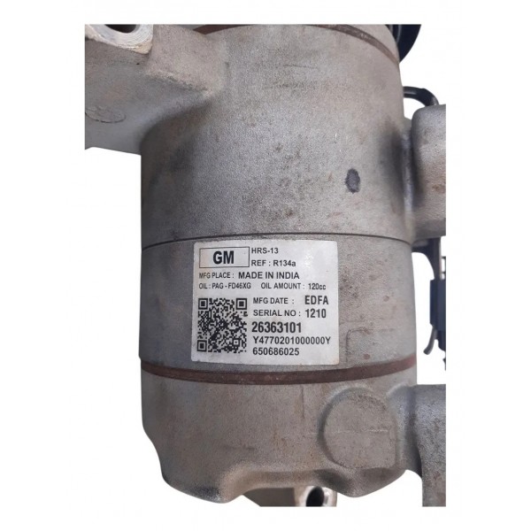 Compressor Ar Condicionado Montana Tracker Onix 2020 A 2025