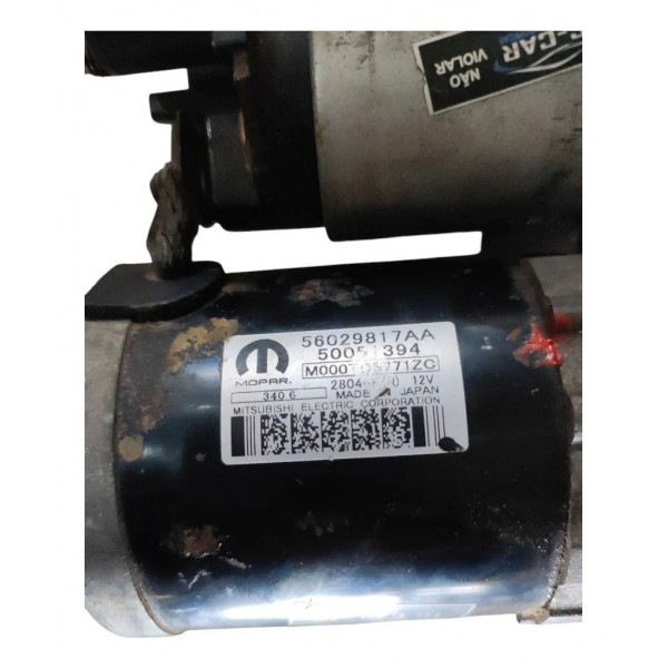 Motor Partida Arranque Jeep Compass 2019 - 2021