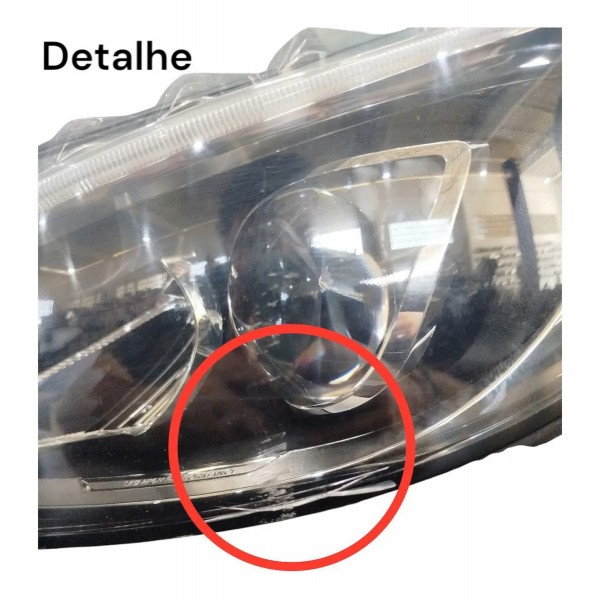 Farol Esquerdo Mercedes Classe C 2015 A 2020 Com Detalhes Esquerdo/motorista
