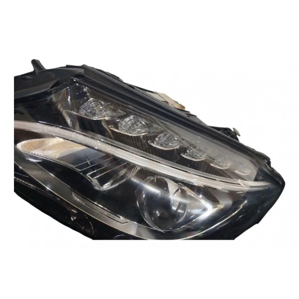 Farol Esquerdo Mercedes Classe C 2015 A 2020 Com Detalhes Esquerdo/motorista