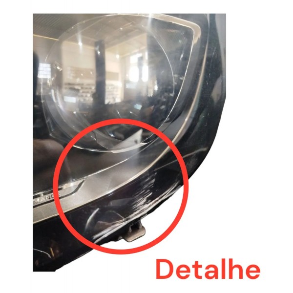 Farol Esquerdo Mercedes Classe C 2015 A 2020 Com Detalhes Esquerdo/motorista
