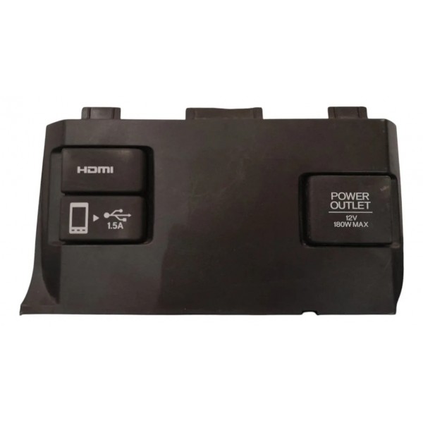 Moldura Tomada Usb Honda Civic G10 2017 2021
