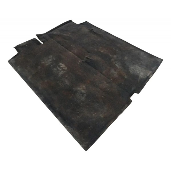 Carpete Forro Piso Porta Malas Gm Chevrolet Onix 2020 2024 Preto