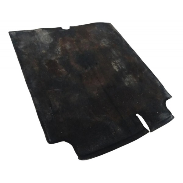 Carpete Forro Piso Porta Malas Gm Chevrolet Onix 2020 2024 Preto