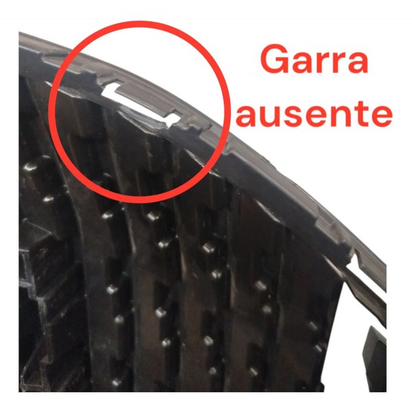 Grade Radiador Peugeot 208 2020 A 2024 Detalhes