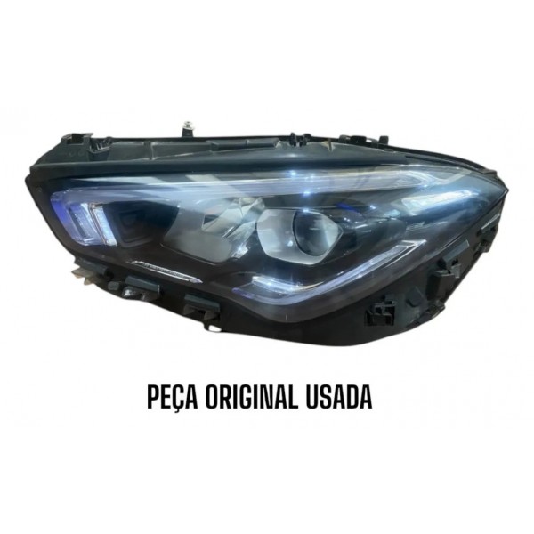 Farol Da Mercedes Cla 200 2020 2021 2022  Lado Esquerdo