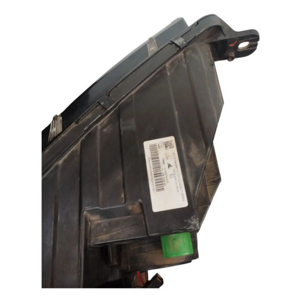 Farol Esquerdo Fiat Toro 2016 A 2021 Máscara Negra