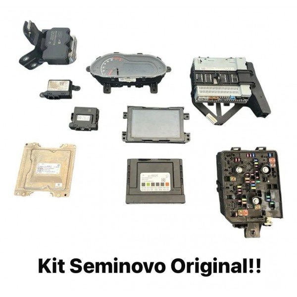 Kit Code Módulos Chave Chevrolet Ônix Lt 1.4 Flex 2016-2020