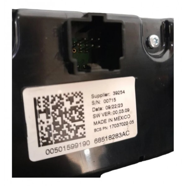 Comando Painel Ar Condicionado Jeep Compass 2021 2024