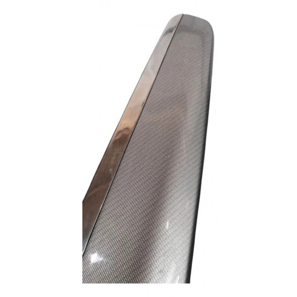 Moldura Puxador Dianteira Direita Chery Tiggo 5x 2019 2021 Preto/cinza (acabamento Tipo Fibra De Carbono)