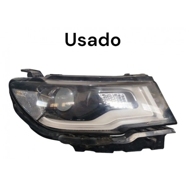 Farol Dianteiro Direito Jeep Compass 2019 Direito/passageiro