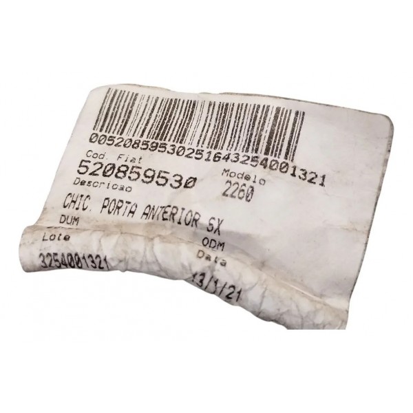 Chicote Da Porta Dianteira Esquerda Da Fiat Toro 2016 2022
