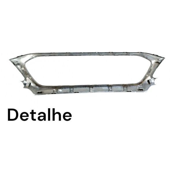 Grade Dianteira Cromada Fiat Toro 2022 A 2025 Detalhes