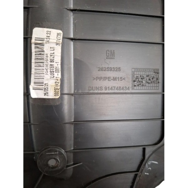 Moldura Acabamento Painel Instrumentos Tracker 1.0 2022-2024 Preto