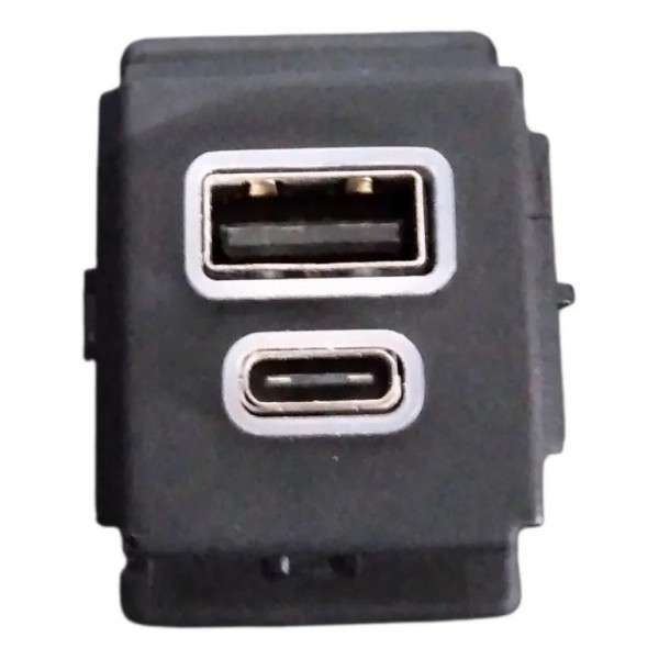 Entrada Usb Auxiliar Dupla Jeep Commander 2022 2025
