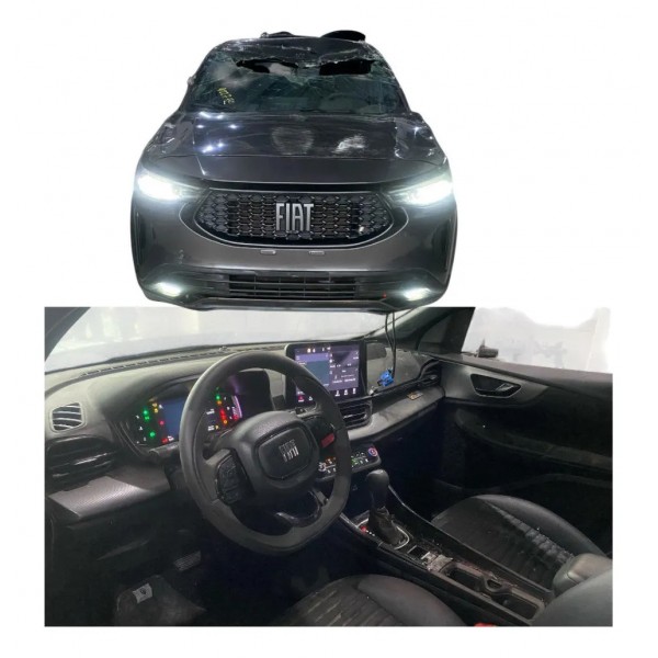 Kit Code Chave Módulo Fiat Fastback Abath 1.3 T270 Turbo