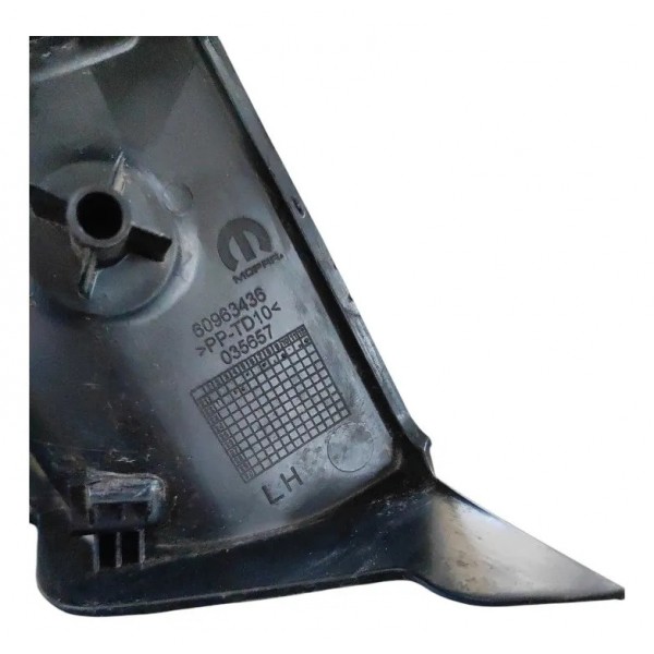 Moldura Banco Dianteiro Esquerdo Commander Diesel 2022 Preto