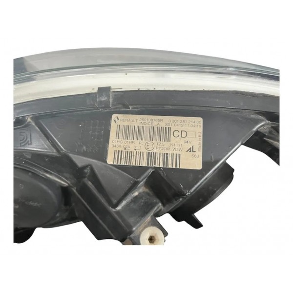 Farol Dianteiro Direito Renault Captur 2017-2021 Direito/passageiro