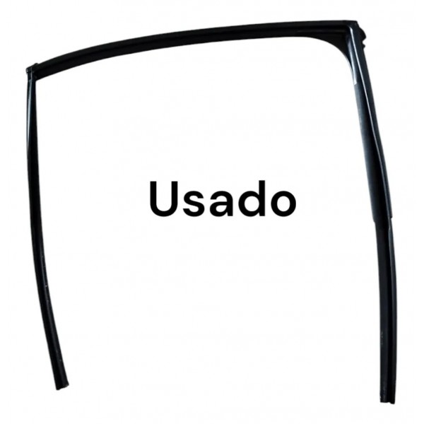 Canaleta Vidro Traseiro Direito Honda City Touring 2024 Preto