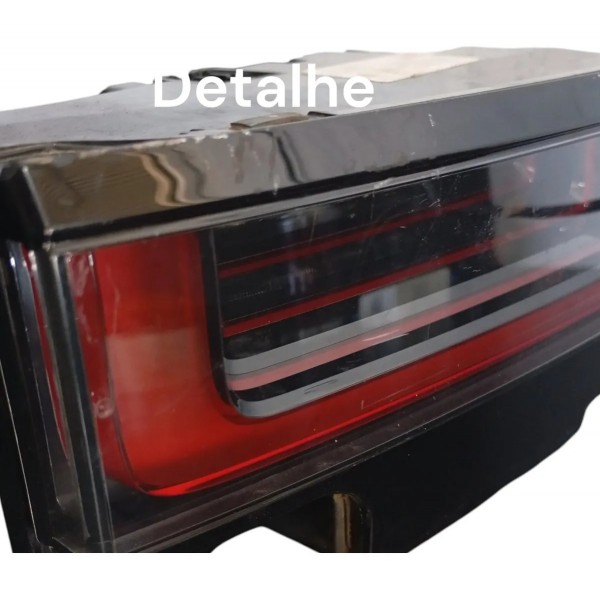 Lanterna Tampa Lado Esquerdo Ranger Rover 2023 2024 Esquerdo/motorista Vermelho/transparente