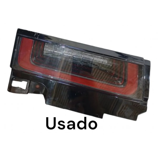 Lanterna Tampa Lado Esquerdo Ranger Rover 2023 2024 Esquerdo/motorista Vermelho/transparente