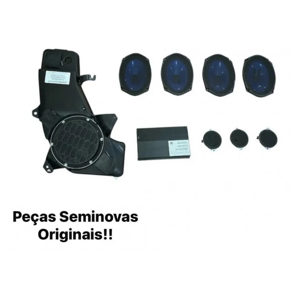 Kit Auto Falantes Beats Jeep Compass 2017-2023