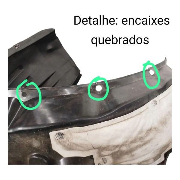 Para-barro Dianteiro Direito Honda City 2015 A 2024 Detalhes