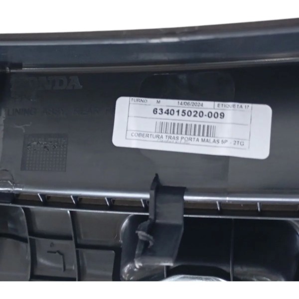 Acabamento Interno Porta Malas Honda City 2024