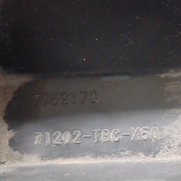 Placa Parachoque Dianteira Intermediária Civic G10 2019-21