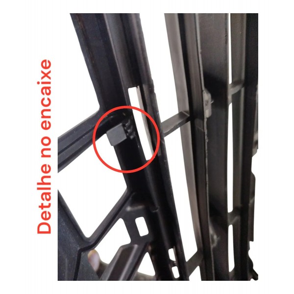 Grade Inferior Dianteira Honda New Civic 2009 A 2011
