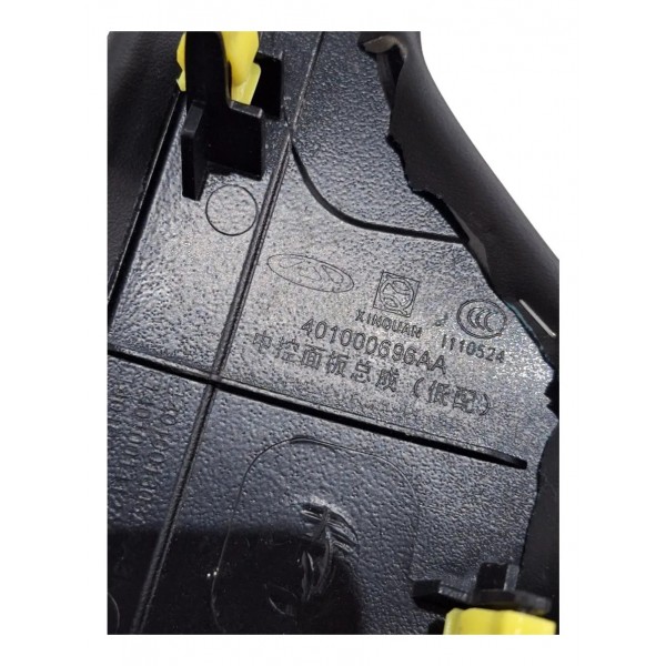Aplique Painel Central Tabelier Chery Tiggo 5x Pro 2020-2024 Preto