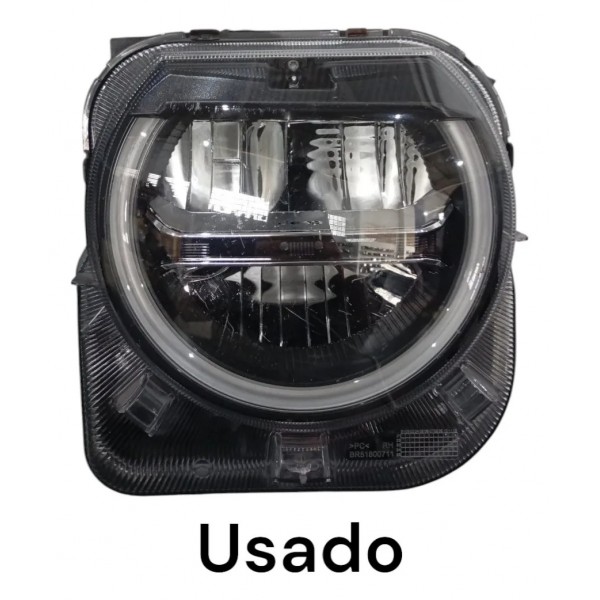 Farol Direito Full Led Jeep Renegade 2022-2025