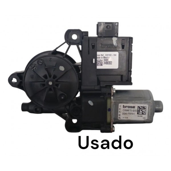 Motor Vidro Elétrico Dianteiro Direito Fiat Toro 2020-2023