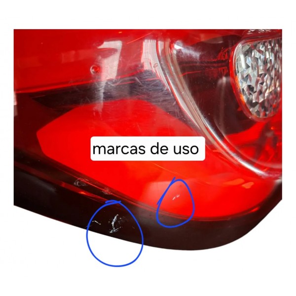 Lanterna Traseira Esquerda Fiat Toro 2.0 2016 A 2021 Direito/passageiro
