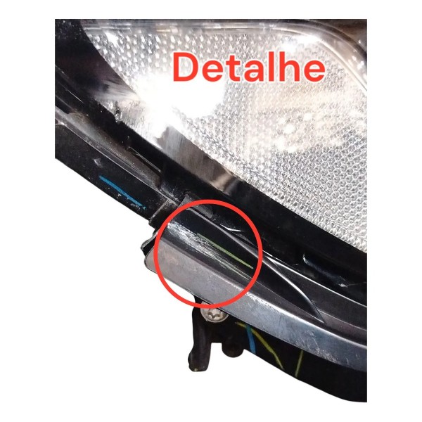 Farol Direito Jeep Compass 2021 2024 Original Detalhe