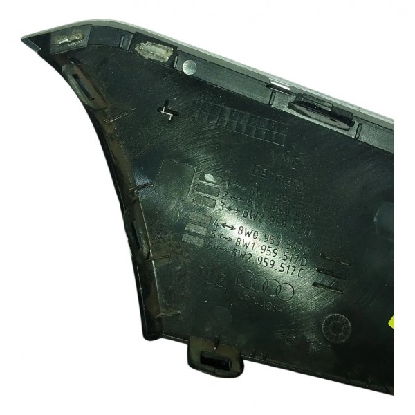 Moldura Comando Vidro Dianteiro Esquerdo Audi A5 2016 A 2024